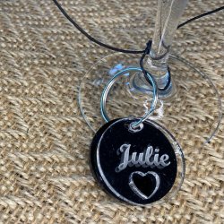 Bordkort i dobbelt plexiglas