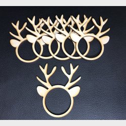 Rensdyr servietringe 