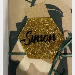 Sekskantede bordkort