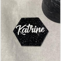 Sekskantede bordkort