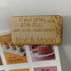 Save the date, Aflang