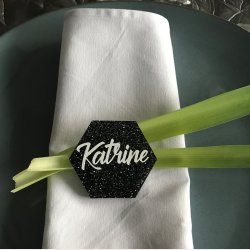 Sekskantede bordkort