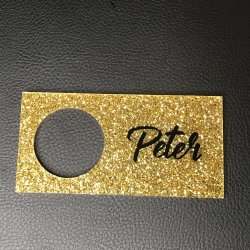 Servietholder bordkort