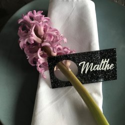 Servietholder bordkort